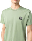 Stone Island T-Shirt Logo Green-AL Capone Premium