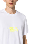 Msgm T-Shirt Logo Cool Grey-AL Capone Premium