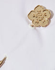 Kenzo Shirt Boke Fower Pin White-AL Capone Premium