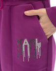 Karl Lagerfeld Track Pants Logo Purple-AL Capone Premium