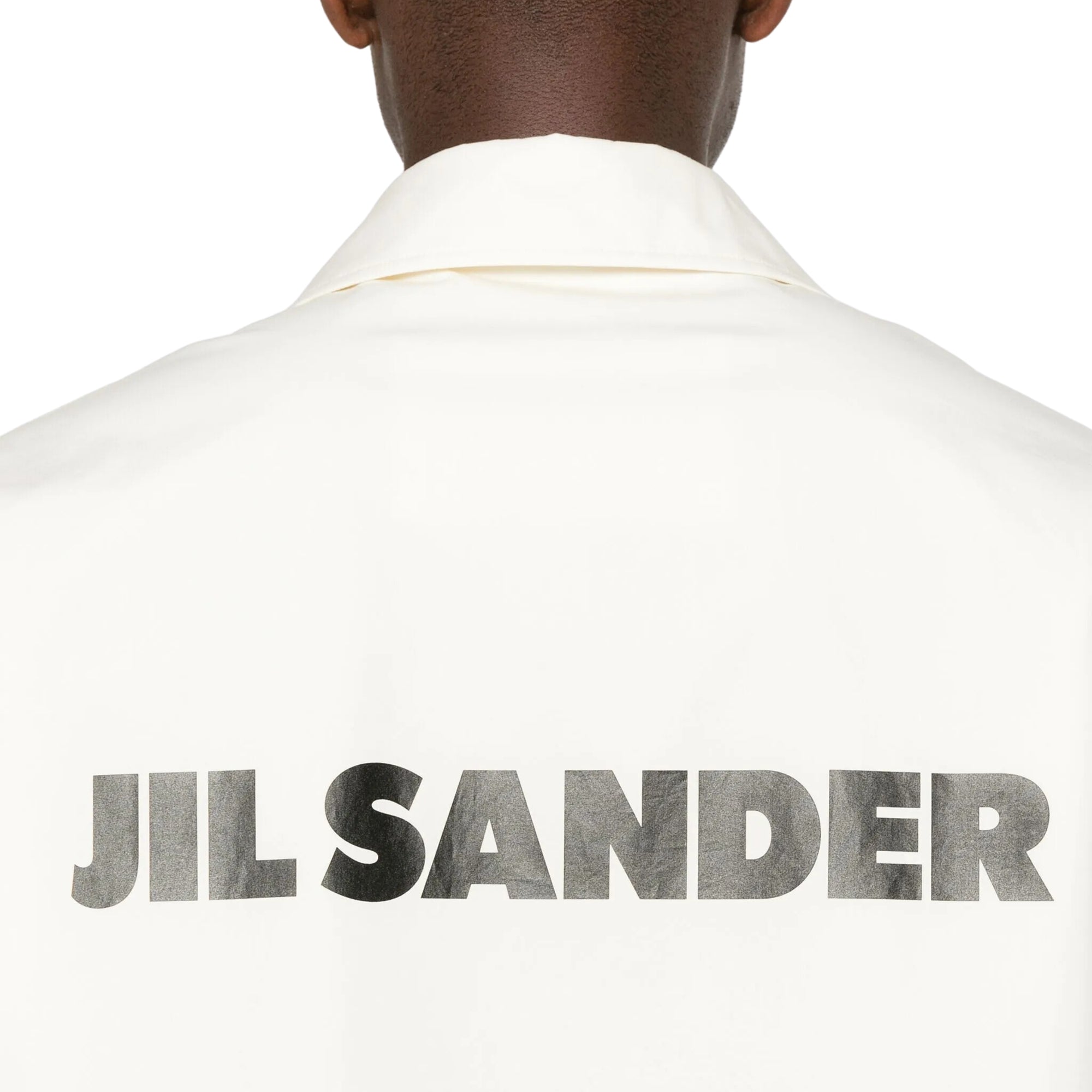 Jil Sander Jacket Button Down White-AL Capone Premium