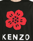 Kenzo T-Shirt Big Logo Boke Flower Black