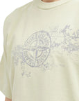 Stone Island T-Shirt Logo Light Green-AL Capone Premium