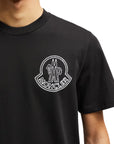 Moncler T-Shirt Logo Black-White-AL Capone Premium