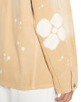 Msgm Shirt Ladies Floral Tye Dye Sand-AL Capone Premium