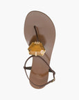 Zanotti Sandals ZS1 Embellished Brown