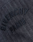 Givenchy Shirt Short Sleeve Logo Dark Blue