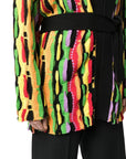 Msgm Jersey Ladies Belt Multi Colour-AL Capone Premium