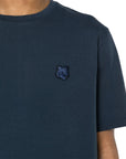 Maison Kitsune T-Shirt Bold Fox Head Patch Deep Navy