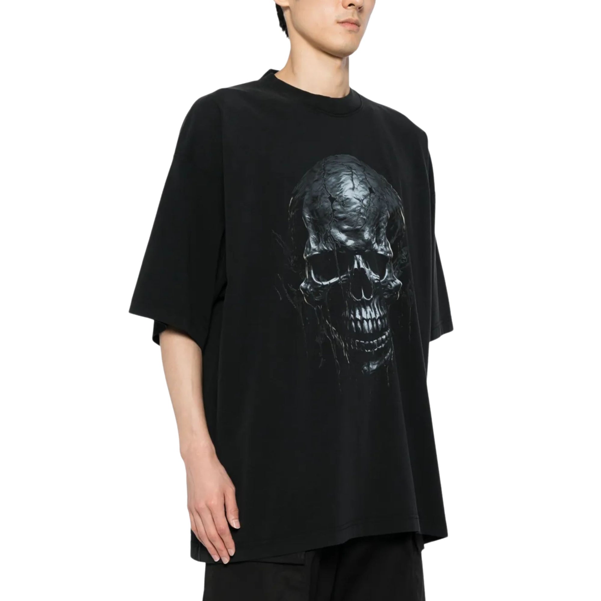 Vetements T-Shirt Illusion Logo Black-AL Capone Premium