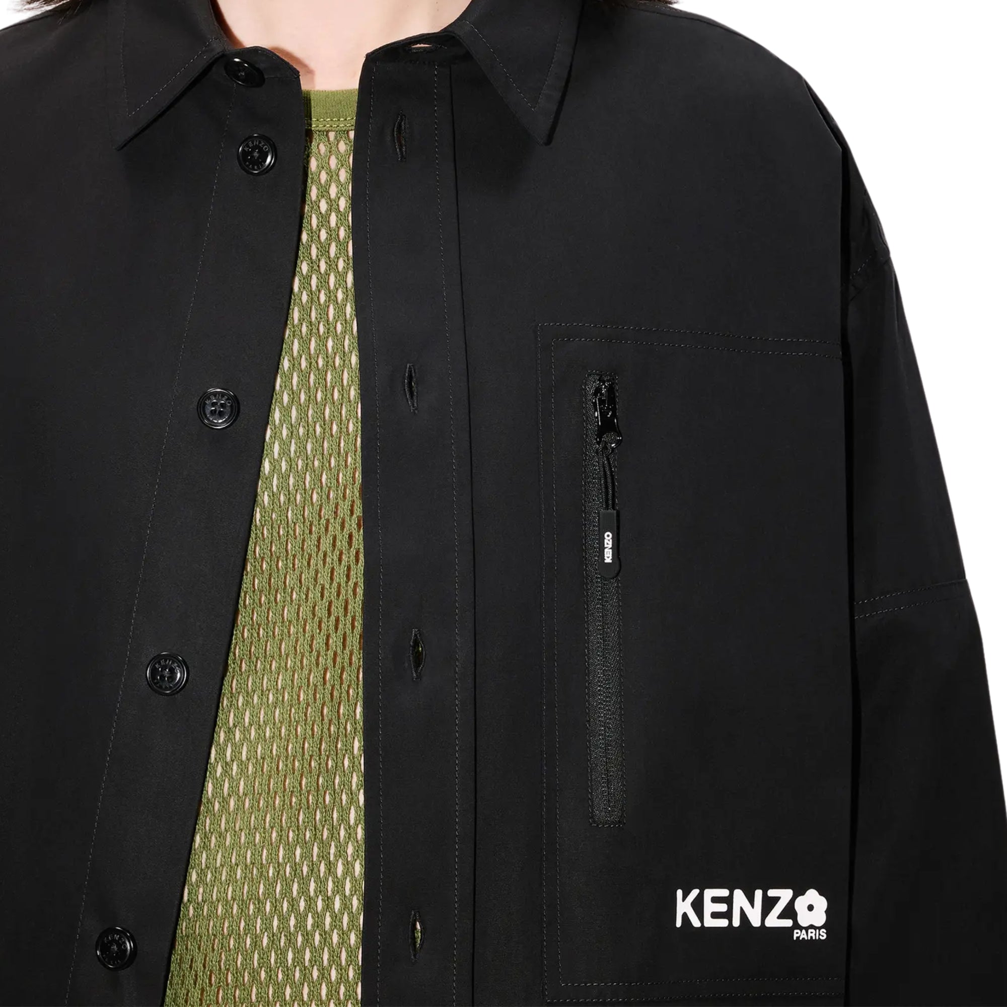 Kenzo Oversized Shirt Boke Flower 2.0 Black-AL Capone Premium