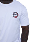 Capone T-Shirt Mexican Logo White-AL Capone Premium