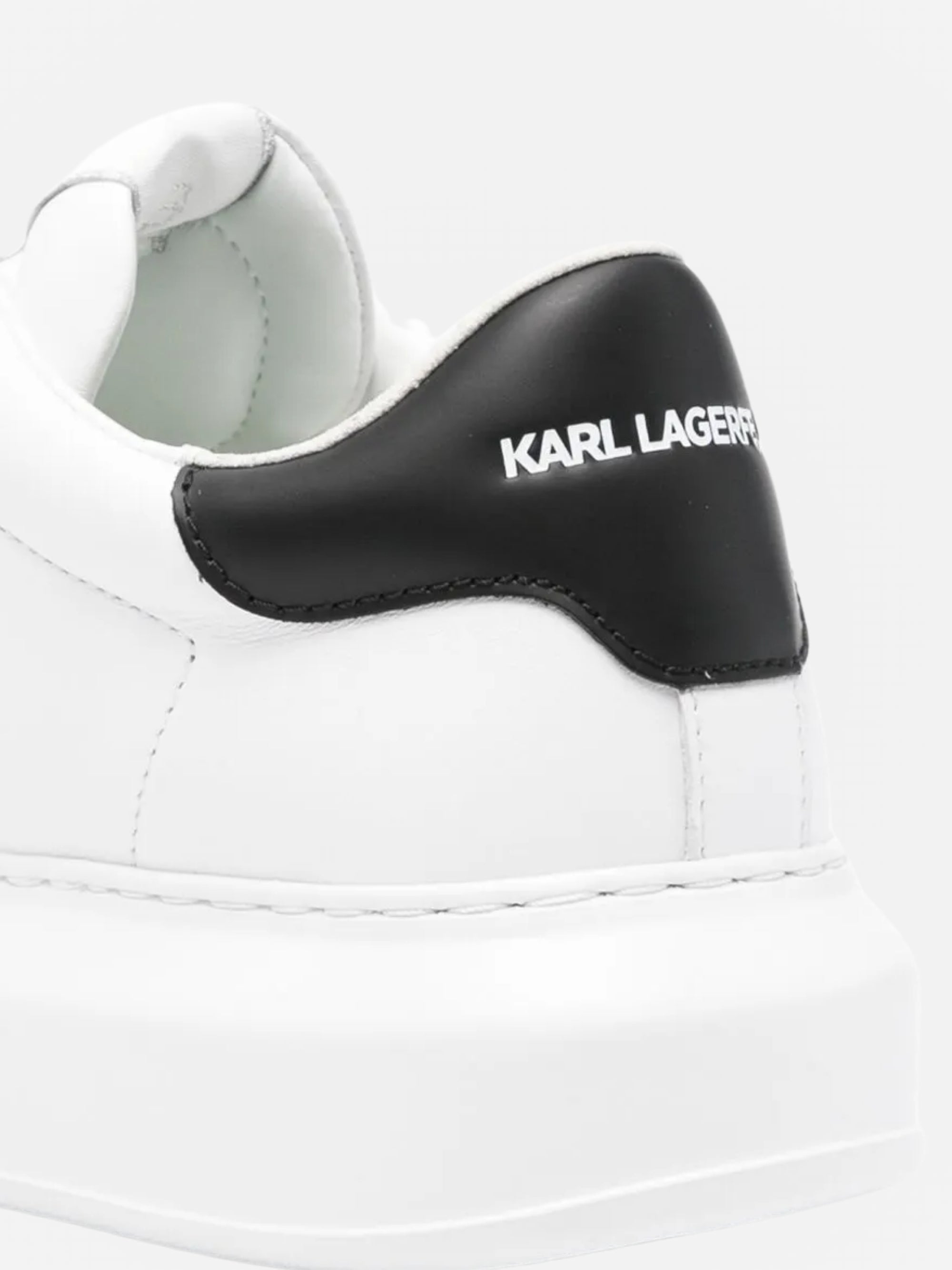 Karl Lagerfeld KL472 Sneaker Kapri Mens Karl NFT Lo Lace White Leather-AL Capone Premium