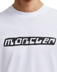 Moncler T-Shirt Logo White-AL Capone Premium