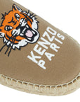 Kenzo Sneaker Tiger Logo Beige