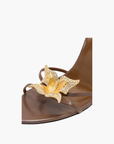 Giuseppe Zanotti High Heel Z14 Mariposa 105mm Mules Brown