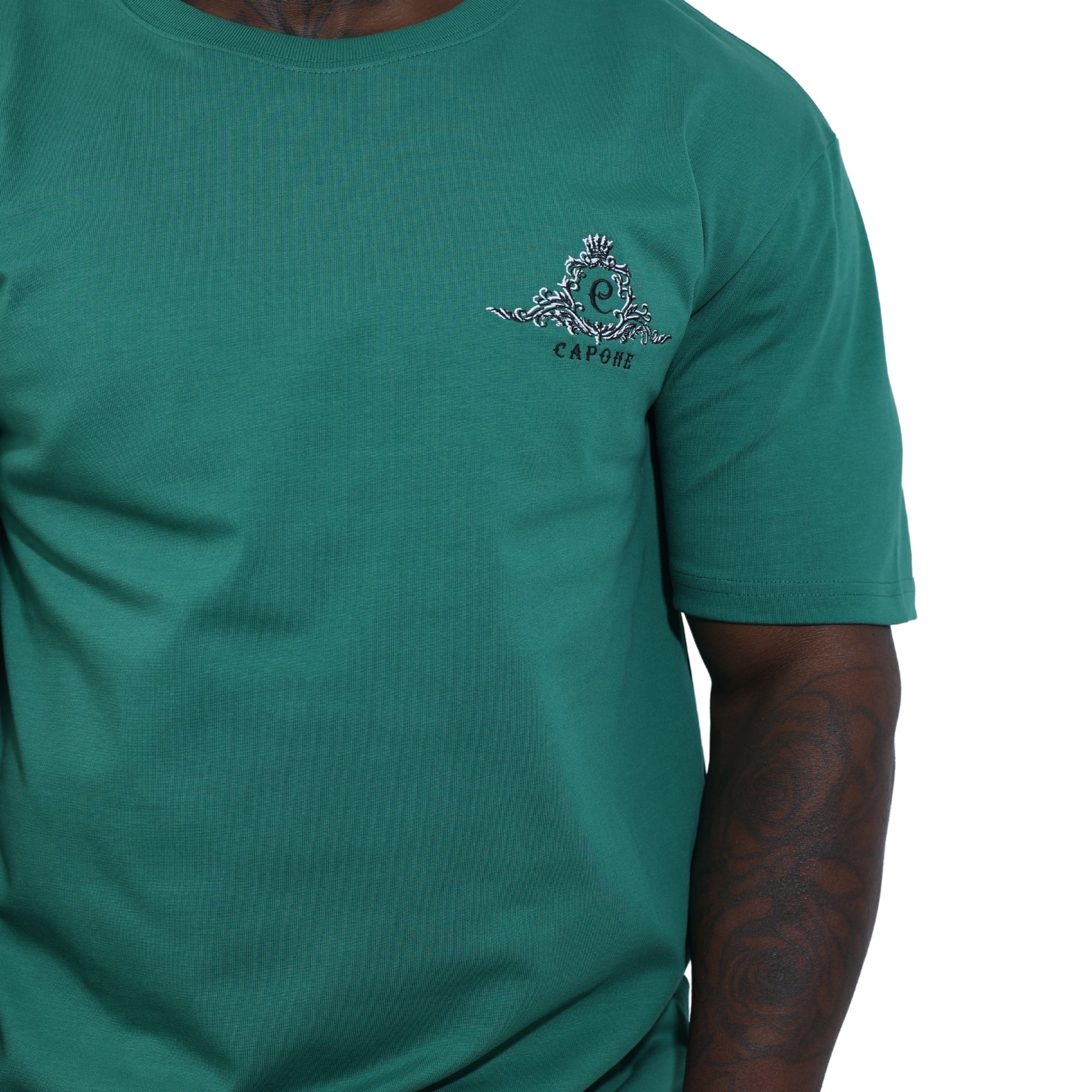 Capone T-Shirt Monaco Legacy Green-AL Capone Premium
