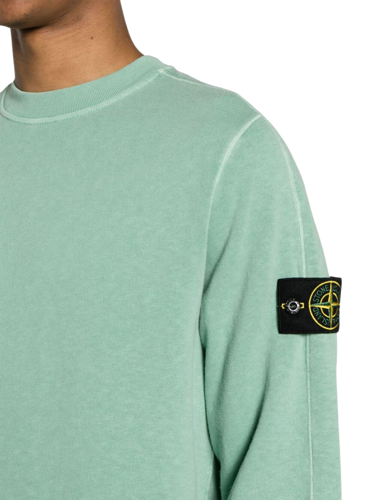 Stone Island Sweater Logo Mint-AL Capone Premium