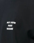 Drole De Monsieur T-Shirt Slogan Hard Black