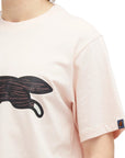 Ice-Cream T-Shirt Running Dog Pink