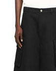 Jw Anderson Shorts Cargo Black-AL Capone Premium