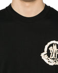 Moncler T-Shirt Logo Black