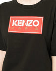Kenzo T-Shirt Ladies Block Black