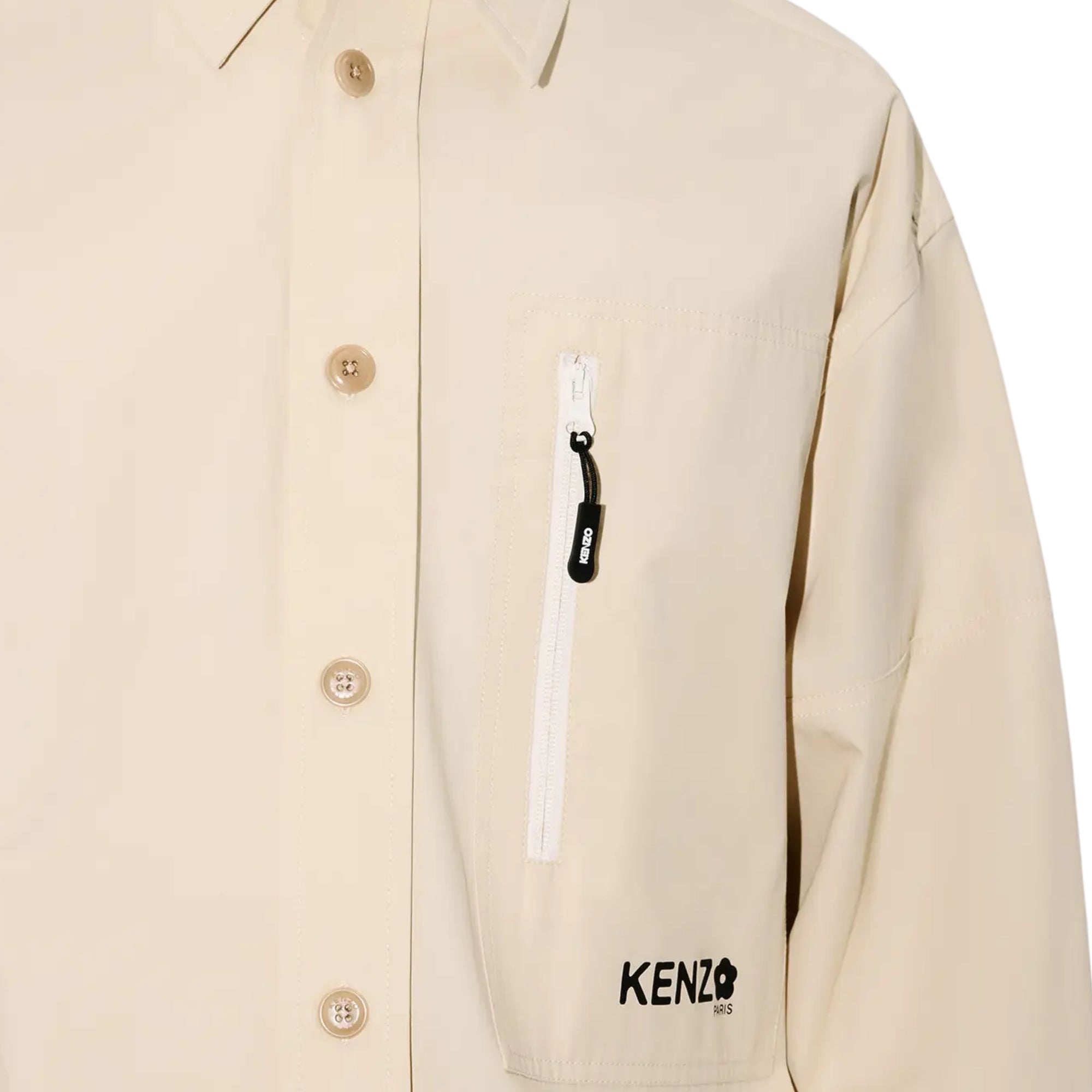 Kenzo Oversized Shirt Boke Flower 2.0 Cream-AL Capone Premium