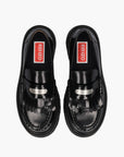 Kenzo Shoe Calf Leather Black