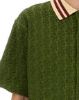 Drole De Monsieur Shirt Monogramme Dark Green