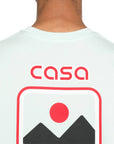 Casablanca T-Shirt Sunset Valley Mint