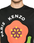 Kenzo T-Shirt Boke Flower Black-AL Capone Premium