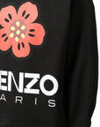Kenzo Sweater Bold Flower Logo Black-AL Capone Premium