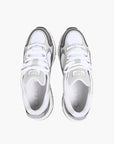 Cleens Sneakers C21 Border Lace Up White/Grey