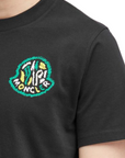 Moncler T-Shirt Logo Black - AL Capone Premium