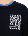 Kenzo Sweater Maze Logo Black