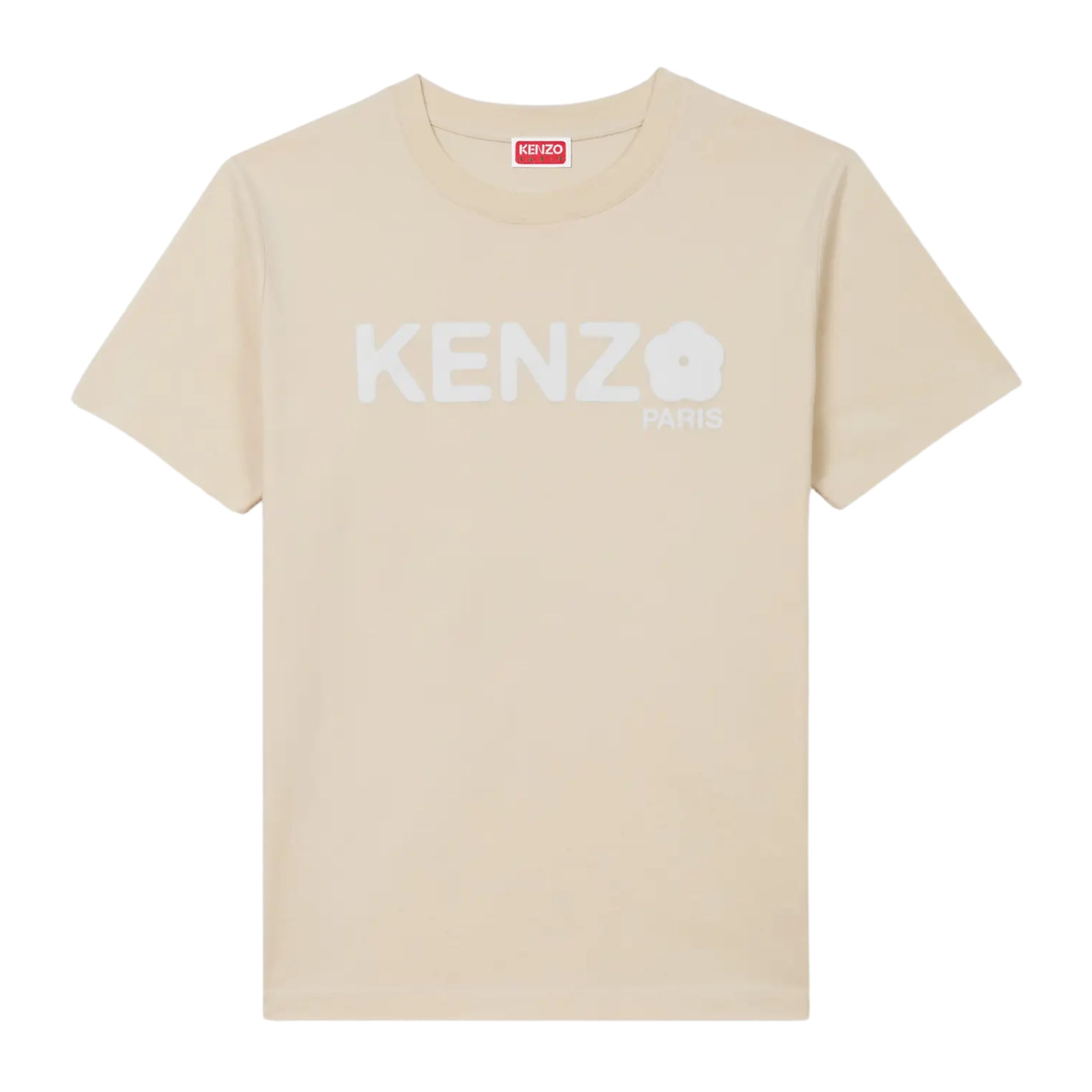 Kenzo T-Shirt Ladies Logo Beige-AL Capone Premium