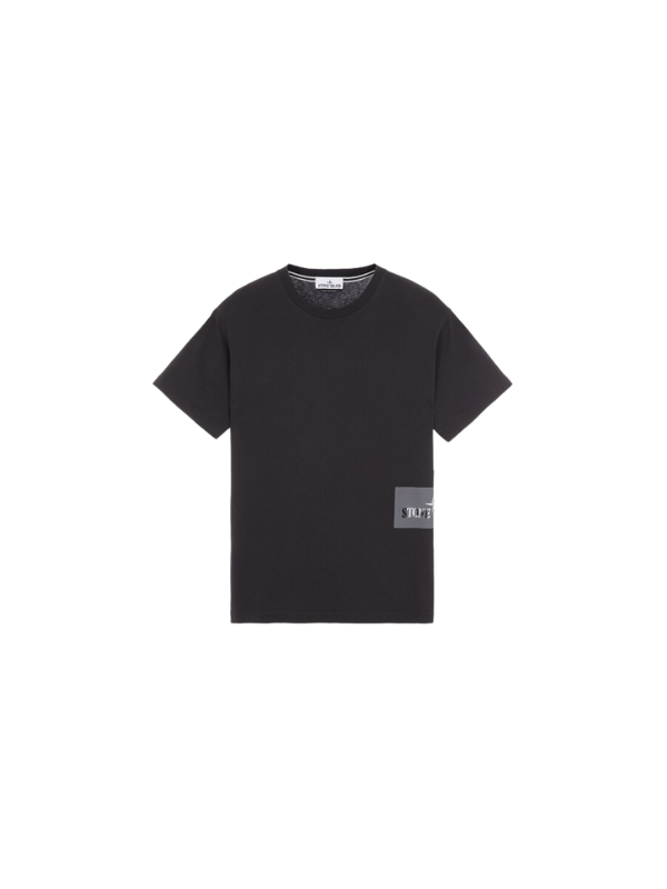 Stone Island T-Shirt Logo Black-AL Capone Premium