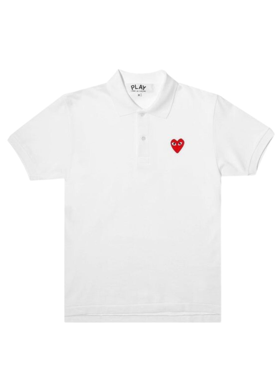 Comme Des Garcons Golfer Heart White AL Capone Premium