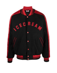 Ice-Cream Jacket Cones & Bones Varsity Black-Red