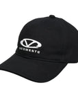 Vetements Cap Oval Logo Black