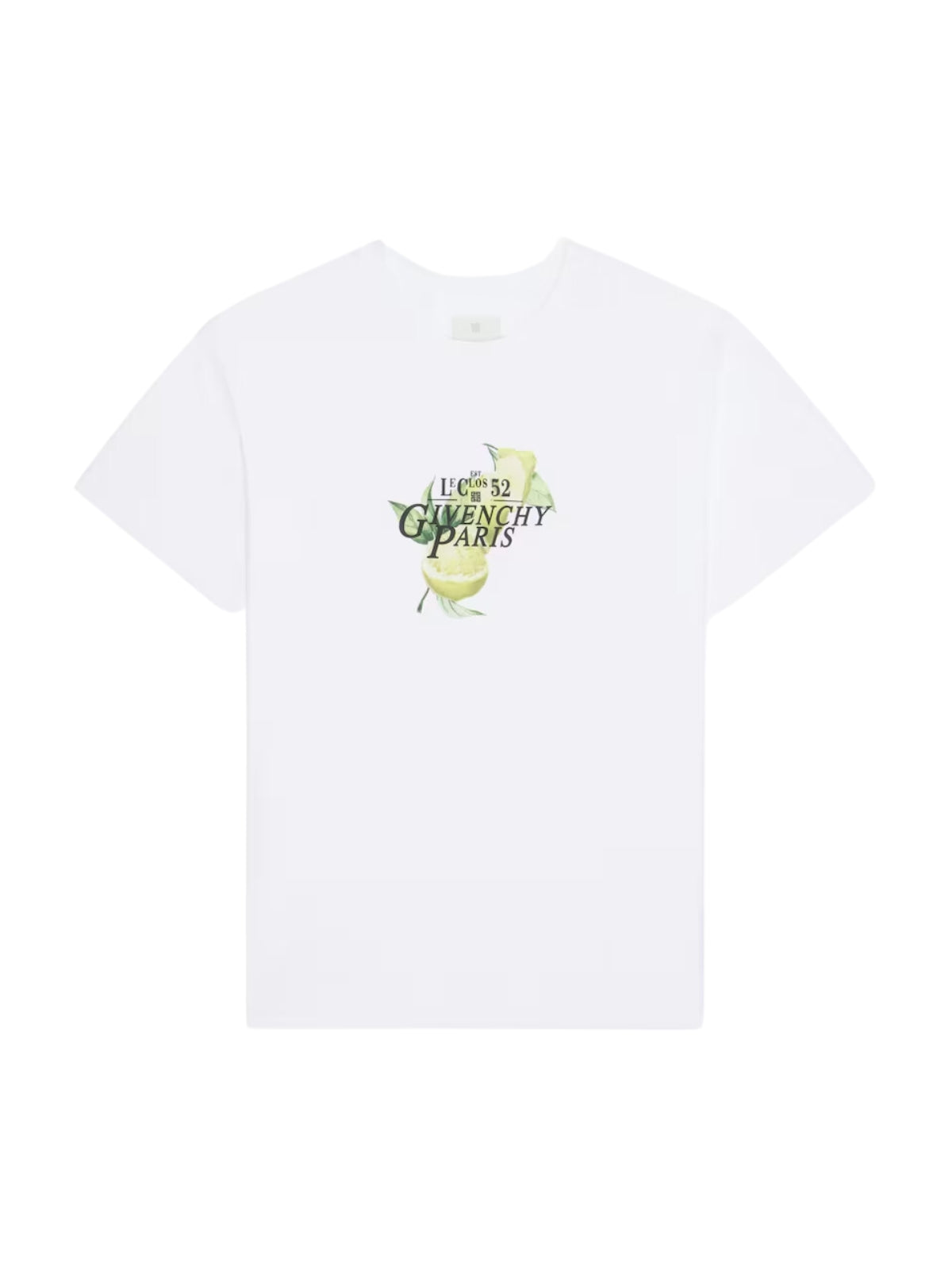 Givenchy T-Shirt Slim Fit Le Clos 52 Logo White-AL Capone Premium