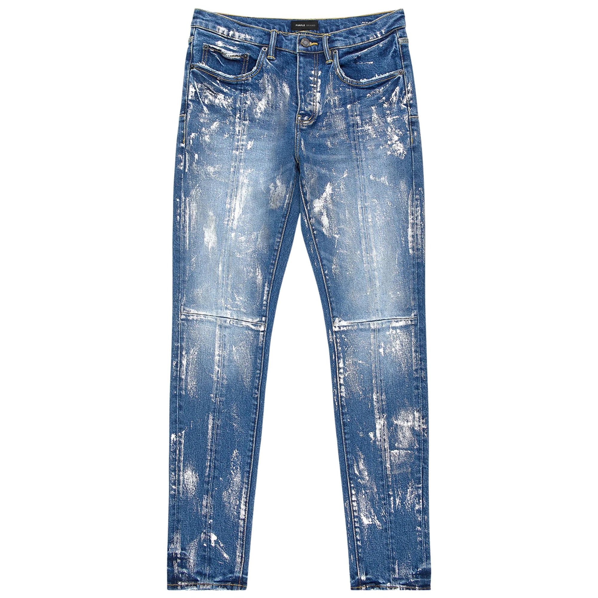 Purple Jeans Allover Rip Indigo-AL Capone Premium