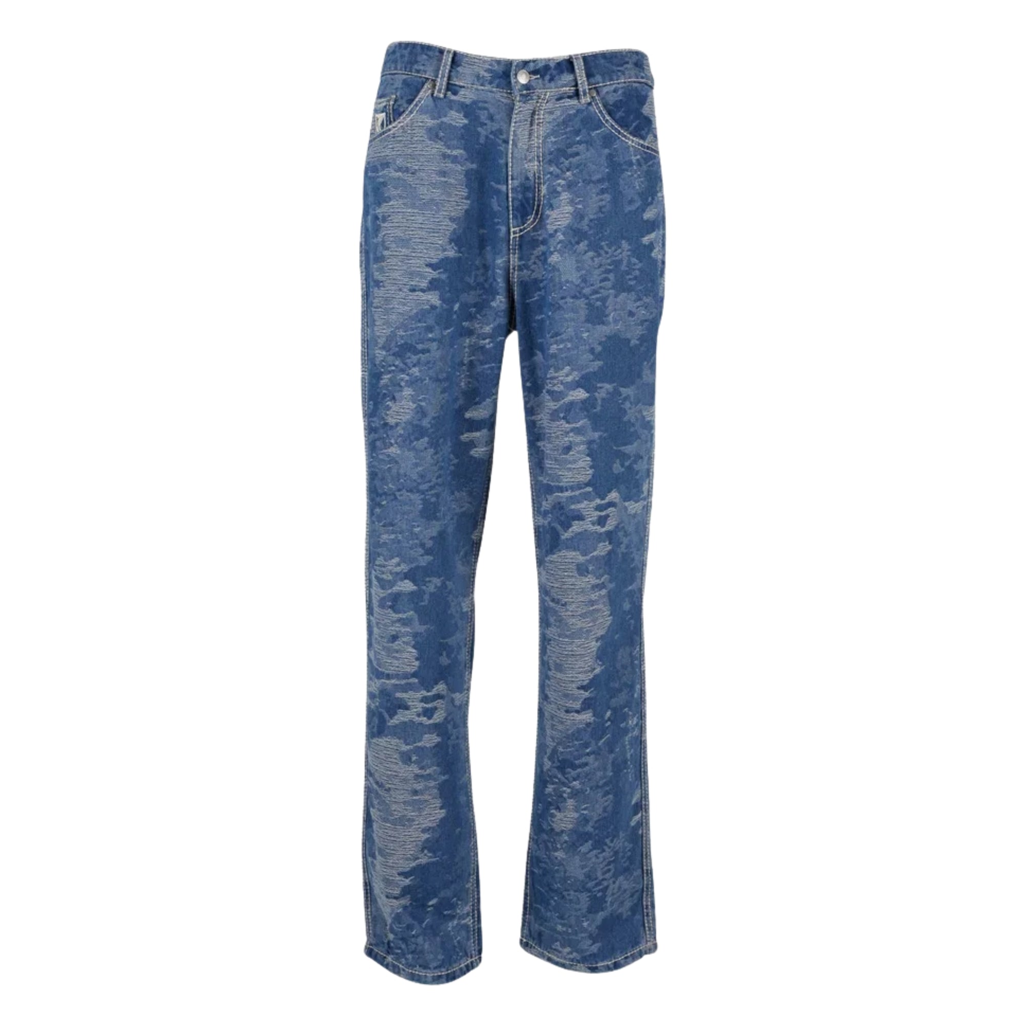 Karl Kani Jeans Og K Distress Camo Five Pocket Denim-AL Capone Premium