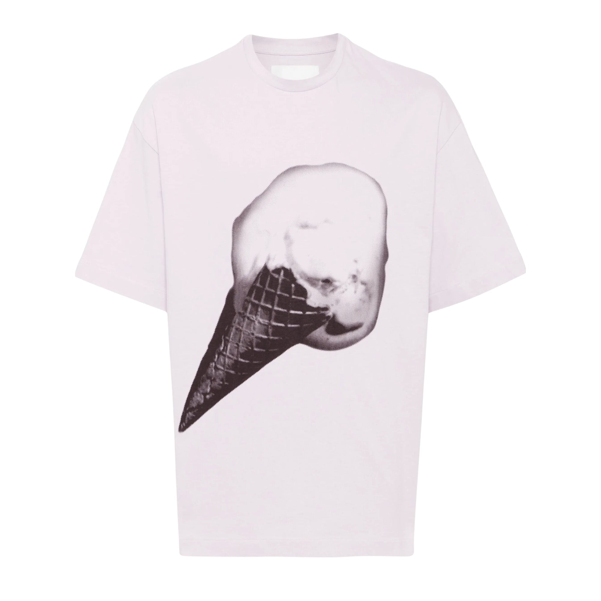 Jil Sander T-Shirt Ice Cream Cone White-AL Capone Premium