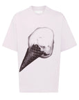 Jil Sander T-Shirt Ice Cream Cone White-AL Capone Premium