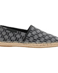 Karl Lagerfeld Slip On Kamino Ii Monogram Black-Grey-AL Capone Premium