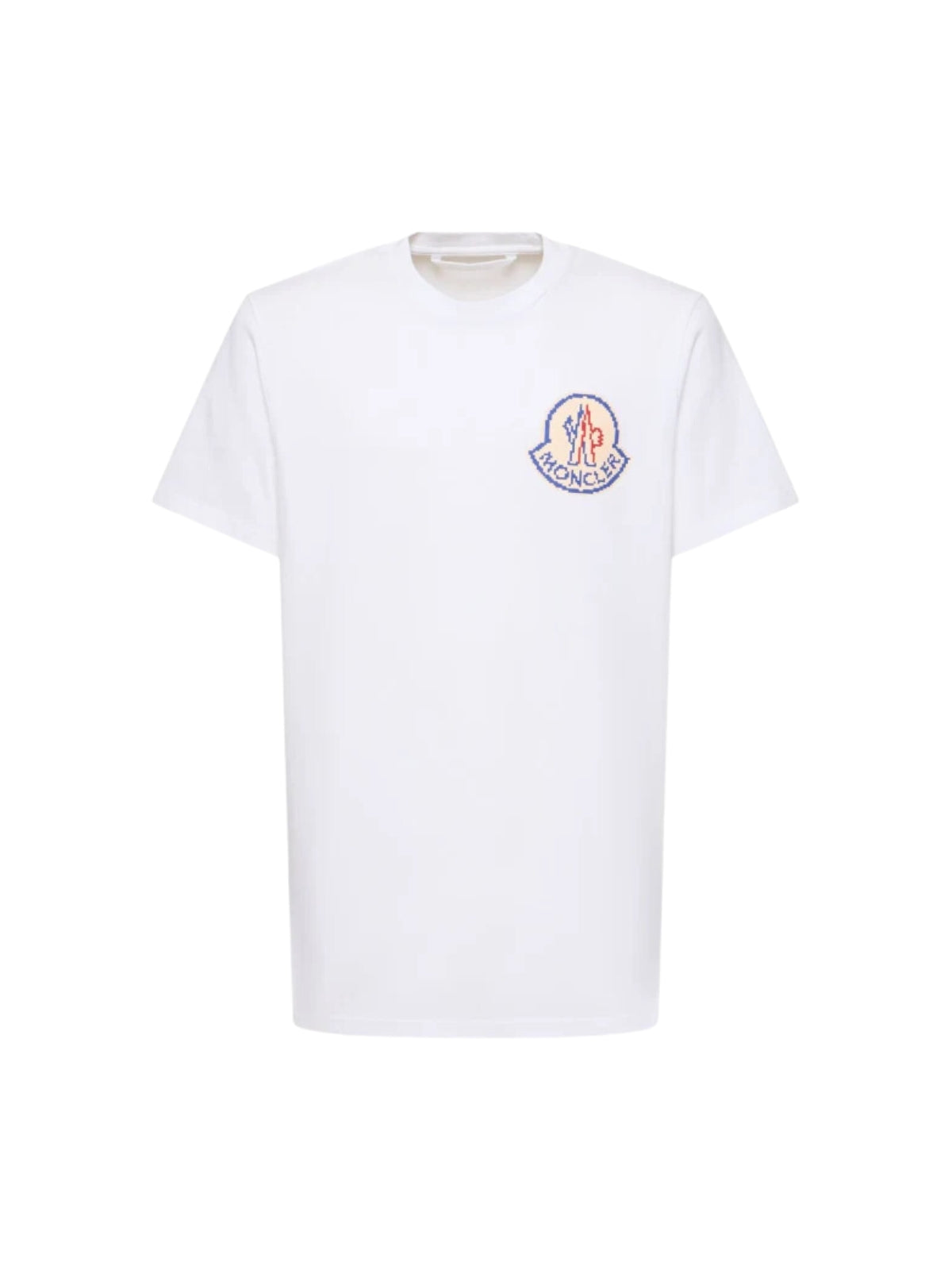 Moncler x palm angels t shirt white online