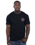 Capone T-Shirt Mexican Logo Black-AL Capone Premium