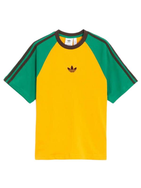 Adidas T Shirt X Wales Bonner Green Yellow AL Capone Premium